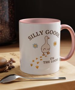 Alternative view of Silly Goose Mug – Cute Funny Gift 11oz & 15oz