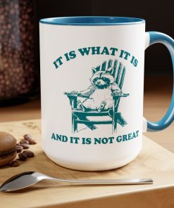 Funny Raccoon Meme Mug – Team Trash